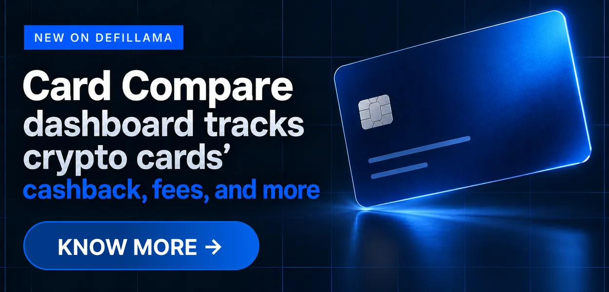 Card Compare Dashboard - DefiLlama